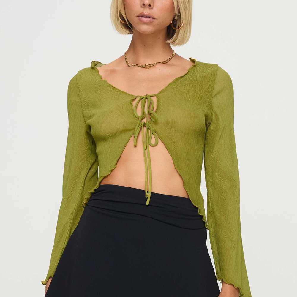 Undone Long Sleeve Top